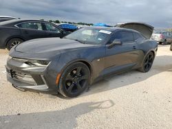 Salvage cars for sale at San Antonio, TX auction: 2018 Chevrolet Camaro LT