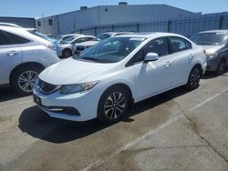 Salvage cars for sale from Copart Vallejo, CA: 2013 Honda Civic EX