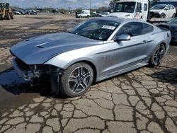 Salvage cars for sale at Woodhaven, MI auction: 2020 Ford Mustang GT