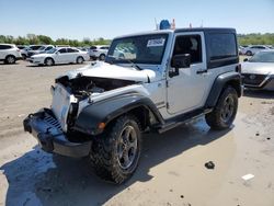 Salvage cars for sale at Cahokia Heights, IL auction: 2012 Jeep Wrangler Sport