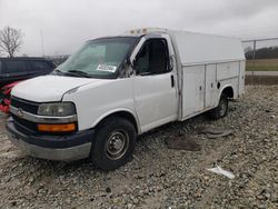 Salvage trucks for sale at Cicero, IN auction: 2003 Chevrolet Express G3500