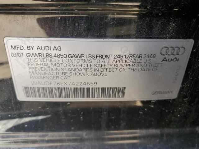 2007 Audi A4 2.0T Quattro