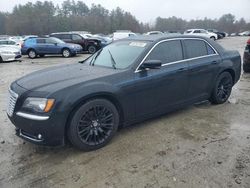 Salvage cars for sale at Mendon, MA auction: 2012 Chrysler 300 S