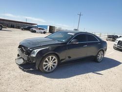 Salvage cars for sale from Copart Andrews, TX: 2017 Cadillac ATS Luxury