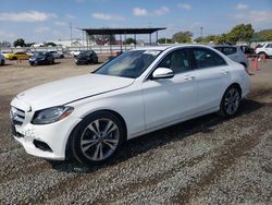Salvage cars for sale from Copart San Diego, CA: 2018 Mercedes-Benz C300