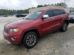 Jeep salvage cars for sale: 2014 Jeep Grand Cherokee Limited