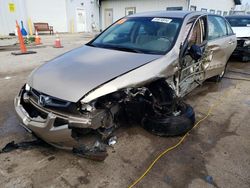 Salvage cars for sale at Pekin, IL auction: 2005 Honda Accord LX
