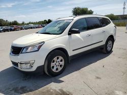 Salvage cars for sale at Orlando, FL auction: 2014 Chevrolet Traverse LS