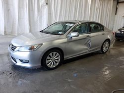 Salvage cars for sale from Copart Albany, NY: 2013 Honda Accord EXL