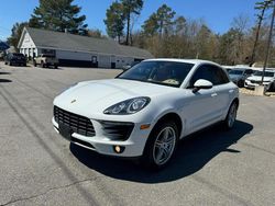 Salvage cars for sale at North Billerica, MA auction: 2015 Porsche Macan S
