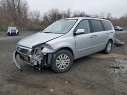 Salvage cars for sale from Copart East Granby, CT: 2011 KIA Sedona LX