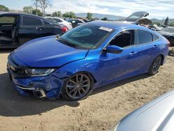 Salvage cars for sale from Copart San Martin, CA: 2021 Honda Civic EX