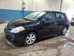 Salvage cars for sale at Woodhaven, MI auction: 2012 Nissan Versa S