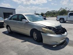 Salvage cars for sale from Copart Fort Pierce, FL: 2004 Toyota Camry LE