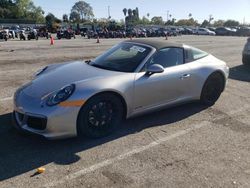 Porsche salvage cars for sale: 2017 Porsche 911 Targa S