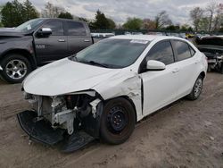 Salvage cars for sale from Copart Madisonville, TN: 2017 Toyota Corolla L