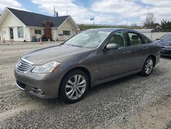 Salvage cars for sale from Copart Northfield, OH: 2008 Infiniti M35 Base