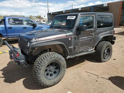 Salvage cars for sale at Colorado Springs, CO auction: 2017 Jeep Wrangler Rubicon