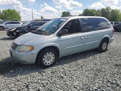 Salvage cars for sale at Mebane, NC auction: 2001 Chrysler Town & Country LX