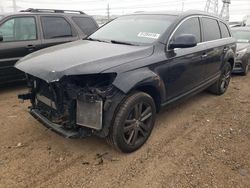 Salvage cars for sale at Elgin, IL auction: 2012 Audi Q7 Premium Plus