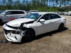 Salvage cars for sale at Harleyville, SC auction: 2023 Hyundai Elantra Blue