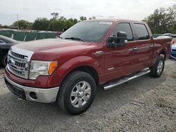 Salvage cars for sale at Riverview, FL auction: 2013 Ford F150 Supercrew
