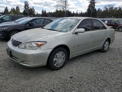 Toyota Vehiculos salvage en venta: 2002 Toyota Camry LE