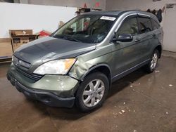 Salvage cars for sale at Elgin, IL auction: 2007 Honda CR-V EX