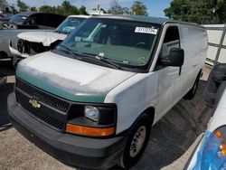 Chevrolet salvage cars for sale: 2017 Chevrolet Express G2500