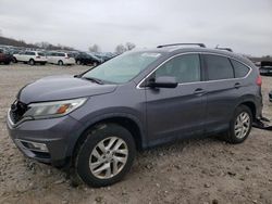 Salvage cars for sale at West Warren, MA auction: 2016 Honda CR-V EXL