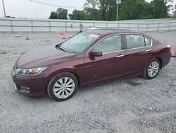 Salvage cars for sale at Gastonia, NC auction: 2013 Honda Accord EXL