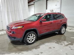 Salvage cars for sale from Copart Albany, NY: 2017 Jeep Cherokee Latitude
