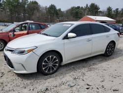 Salvage cars for sale at Mendon, MA auction: 2016 Toyota Avalon XLE