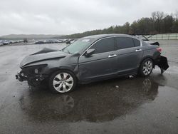 Salvage cars for sale at Brookhaven, NY auction: 2008 Honda Accord EXL