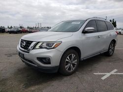 Salvage cars for sale at Rancho Cucamonga, CA auction: 2017 Nissan Pathfinder S