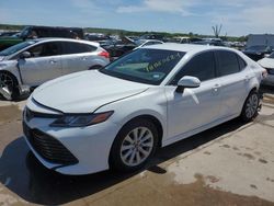 Salvage cars for sale from Copart Grand Prairie, TX: 2018 Toyota Camry L