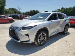 Salvage cars for sale from Copart Ocala, FL: 2018 Lexus RX 350 L