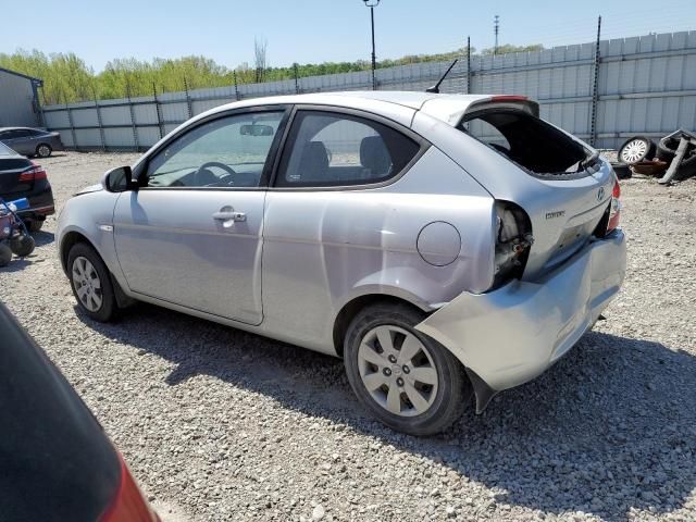 2010 Hyundai Accent Blue