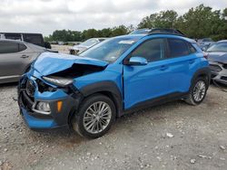 Salvage cars for sale at Houston, TX auction: 2021 Hyundai Kona SEL