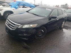 Salvage cars for sale at New Britain, CT auction: 2011 Honda Accord Crosstour EXL