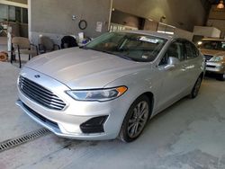 Salvage cars for sale at Sandston, VA auction: 2019 Ford Fusion SEL