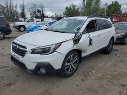 Subaru salvage cars for sale: 2018 Subaru Outback 2.5I Limited