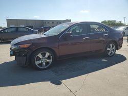 Salvage cars for sale from Copart Wilmer, TX: 2012 Acura TSX Tech