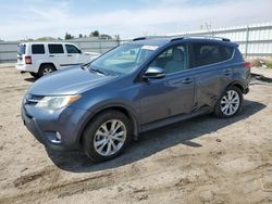 Salvage cars for sale from Copart Bakersfield, CA: 2014 Toyota Rav4 Limited