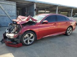 Salvage cars for sale at Fresno, CA auction: 2018 Honda Accord EXL