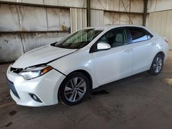 Salvage cars for sale from Copart Phoenix, AZ: 2014 Toyota Corolla ECO