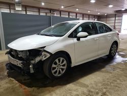 Toyota salvage cars for sale: 2021 Toyota Corolla LE