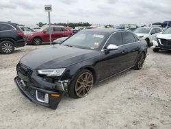 Salvage cars for sale from Copart Houston, TX: 2019 Audi S4 Premium