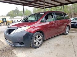 Salvage cars for sale at Hueytown, AL auction: 2014 Toyota Sienna LE