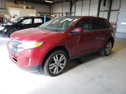 Salvage cars for sale at Kansas City, KS auction: 2013 Ford Edge Limited